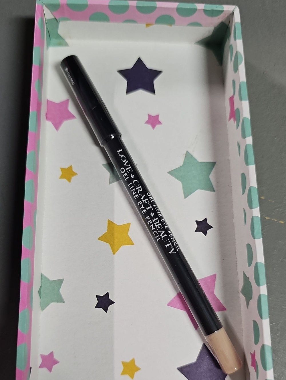 Love + Craft + Beauty Gel Line Eye Pencil in Stripped Waterproof Cosmetics